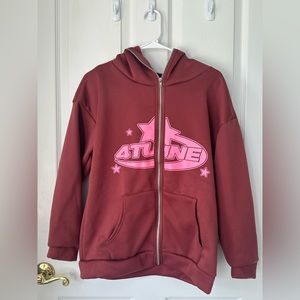 4tune Full zip hoodie. Size small